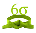 Lean six sigma green belt logo